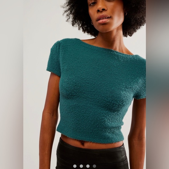 Free People Keep Me Warm Crop Top - Picture 4 of 10